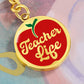 Teacher Life - Keychain