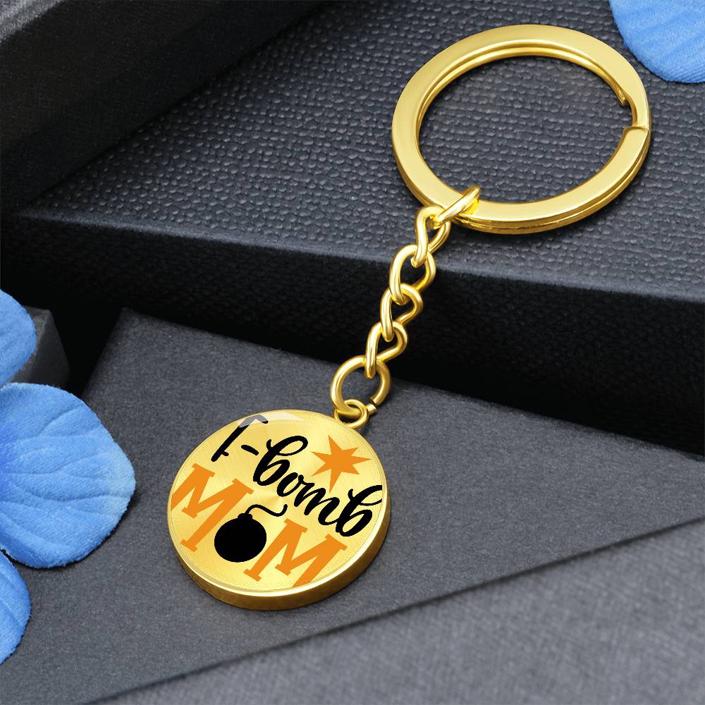 F-Bomb Mom - Keychain