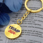 Trump 2024 - Graphic Circle Keychain