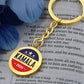 Kamala 2024 - Graphic Circle Keychain