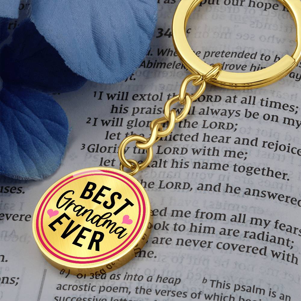 Best Grandma Ever - Keychain