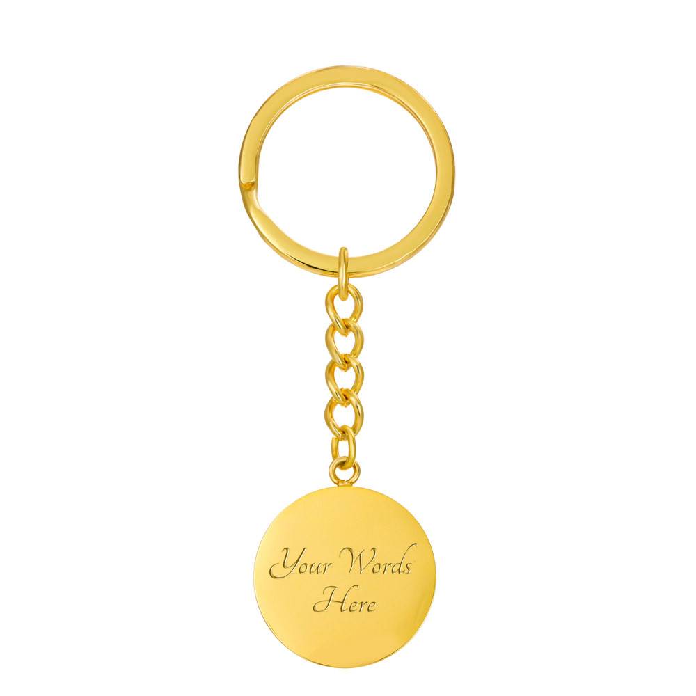 Advocate Accept Adapt - Keychain