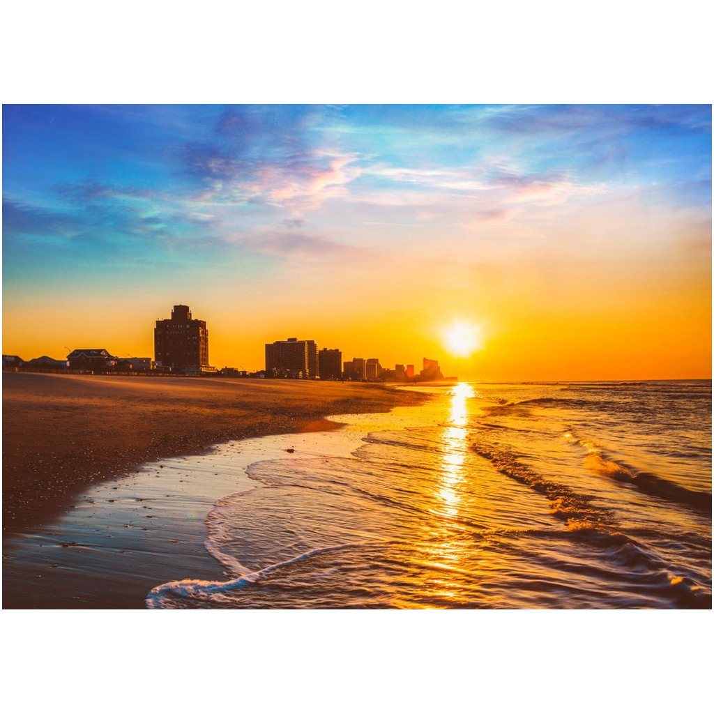 Atlantic City Beach Sunrise - Professional Prints