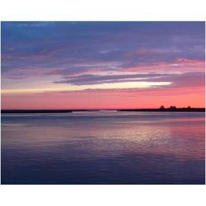 Pink & Purple Sunset On The Bay - Professional Prints