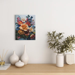 3D Flower Arrangements (6) - Canvas Wraps