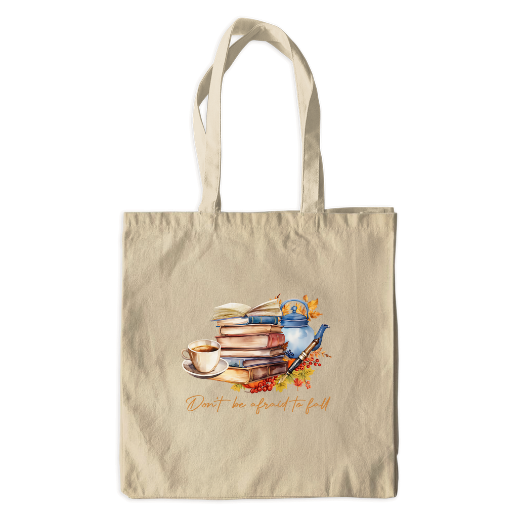 Don't Be Afraid To Fall - Canvas Tote Bags