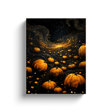 Load image into Gallery viewer, Pumpkin Dark Galaxy - Canvas Wraps
