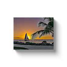 Load image into Gallery viewer, Tropical Sailboat - Canvas Wraps
