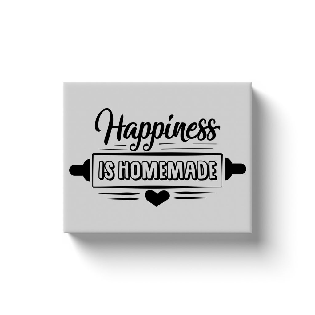 Happiness Is Homemade - Canvas Wraps
