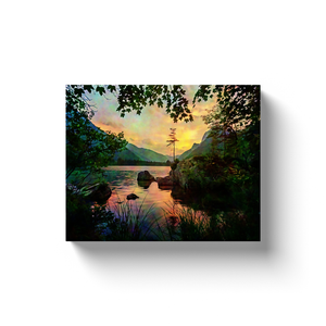 Mountain Lake Cove - Canvas Wraps