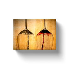 Load image into Gallery viewer, Upside Down Wine Glasses - Canvas Wraps
