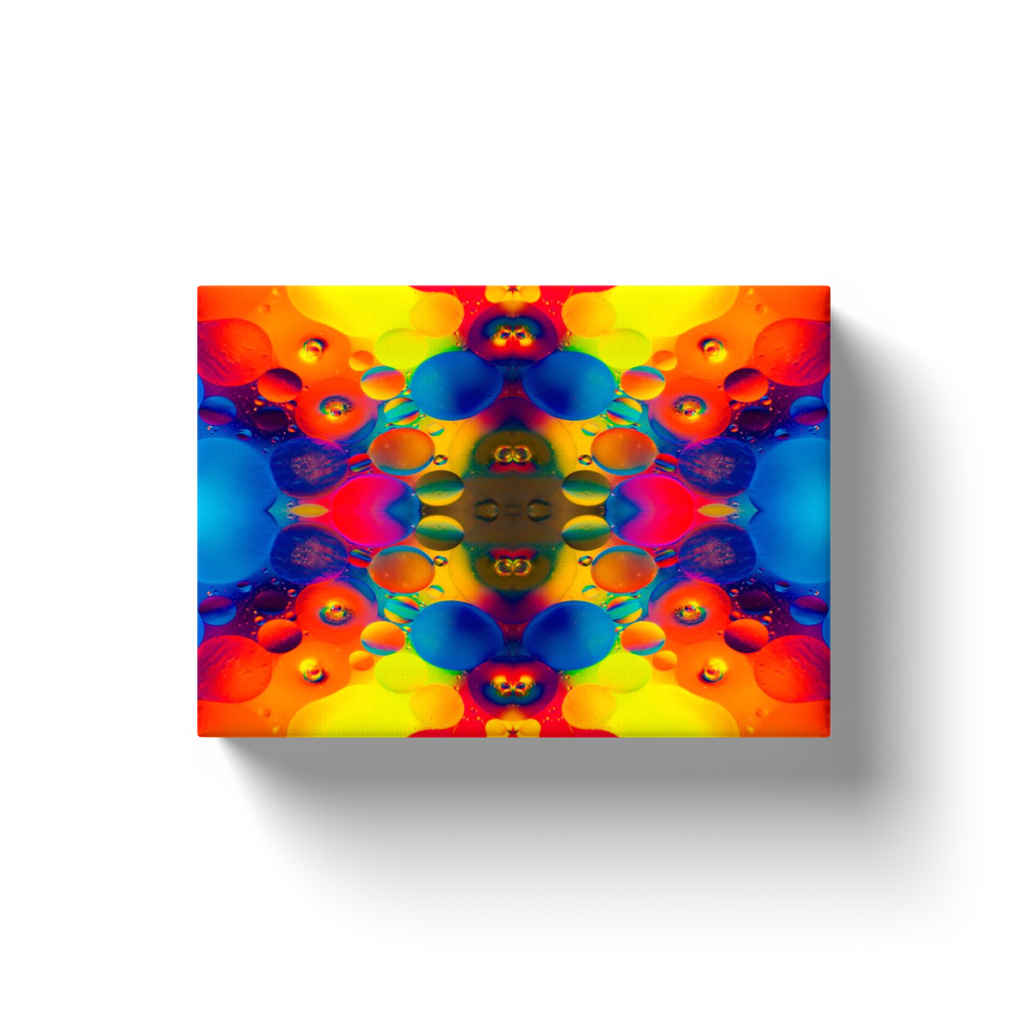 Color Water Drops - Canvas Wraps