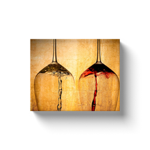 Load image into Gallery viewer, Upside Down Wine Glasses - Canvas Wraps
