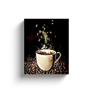 Coffee Splash - Canvas Wraps
