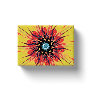 Digital Flower Abstract - Canvas Wraps