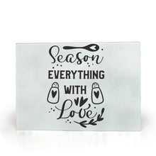 Load image into Gallery viewer, Season Everything - Glass Cutting Boards
