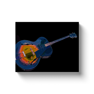 Blue Guitar - Canvas Wraps