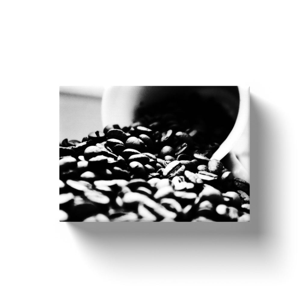 Spilled Coffee Beans - Canvas Wraps