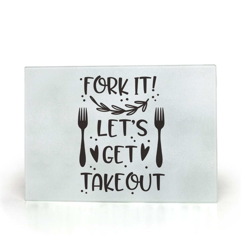 Fork It - Glass Cutting Boards