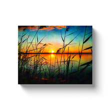 Load image into Gallery viewer, Sunset On The Lake - Canvas Wraps
