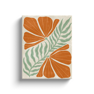 BOHO Flowers Style 12 - Canvas Wraps