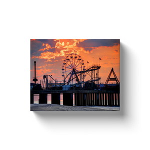 Amusement Park Atlantic City - Canvas Wraps