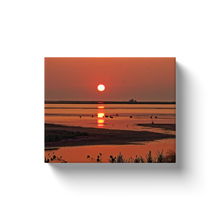 Load image into Gallery viewer, Orange Sunrise Over The Marsh - Canvas Wraps
