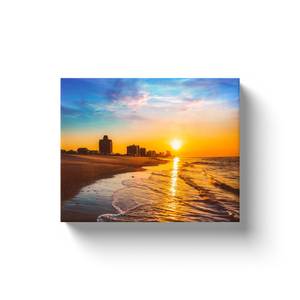 Atlantic City Beach Sunrise - Canvas Wraps