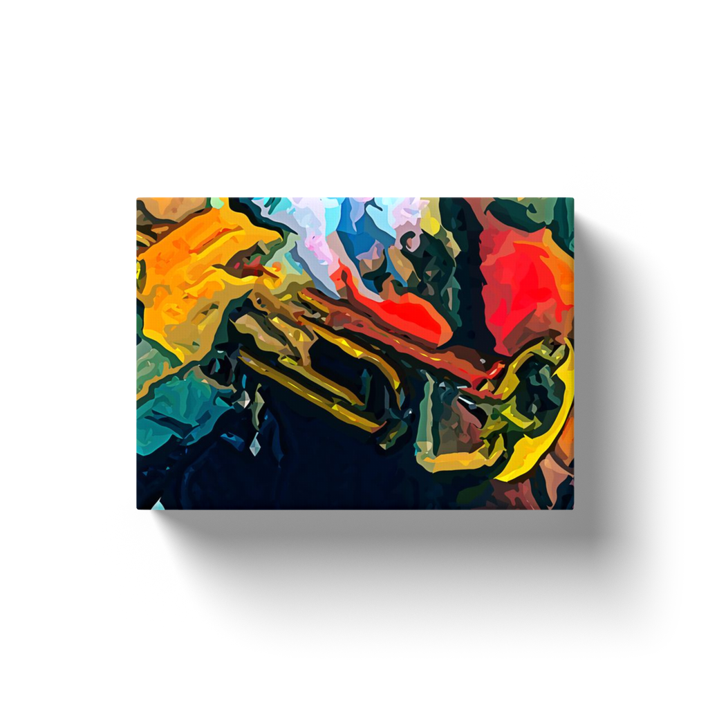 Jazz Music - Canvas Wraps