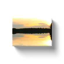 Load image into Gallery viewer, Yellow Tree Line Sunset - Canvas Wraps
