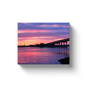 Purple Bay Sunrise - Canvas Wraps