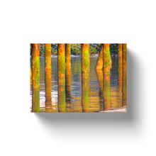 Load image into Gallery viewer, Green Pier Posts - Canvas Wraps
