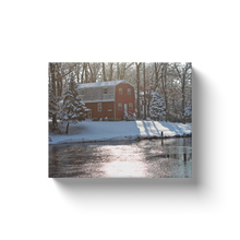 Load image into Gallery viewer, Winter Red House - Canvas Wraps
