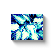 Load image into Gallery viewer, Blue Leaves - Canvas Wraps
