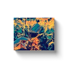 Load image into Gallery viewer, Abstract Wine Glass - Canvas Wraps
