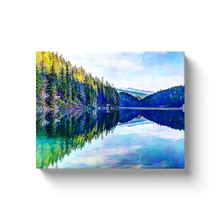 Load image into Gallery viewer, Mountain Lake Tree line - Canvas Wraps

