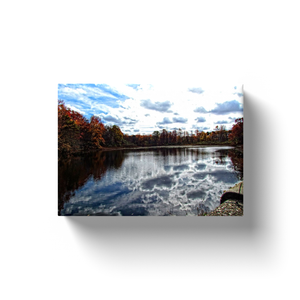Clouds On The Lake - Canvas Wraps