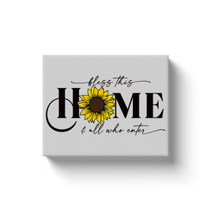 Bless This Home - Canvas Wraps