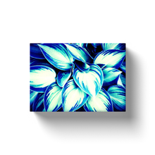 Load image into Gallery viewer, Blue Leaves - Canvas Wraps
