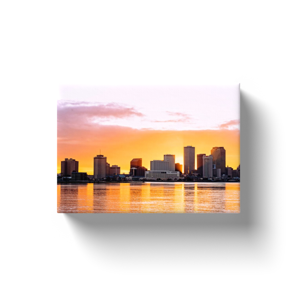 NOLA Skyline Sunrise - Canvas Wraps