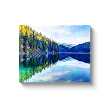 Load image into Gallery viewer, Mountain Lake Tree line - Canvas Wraps
