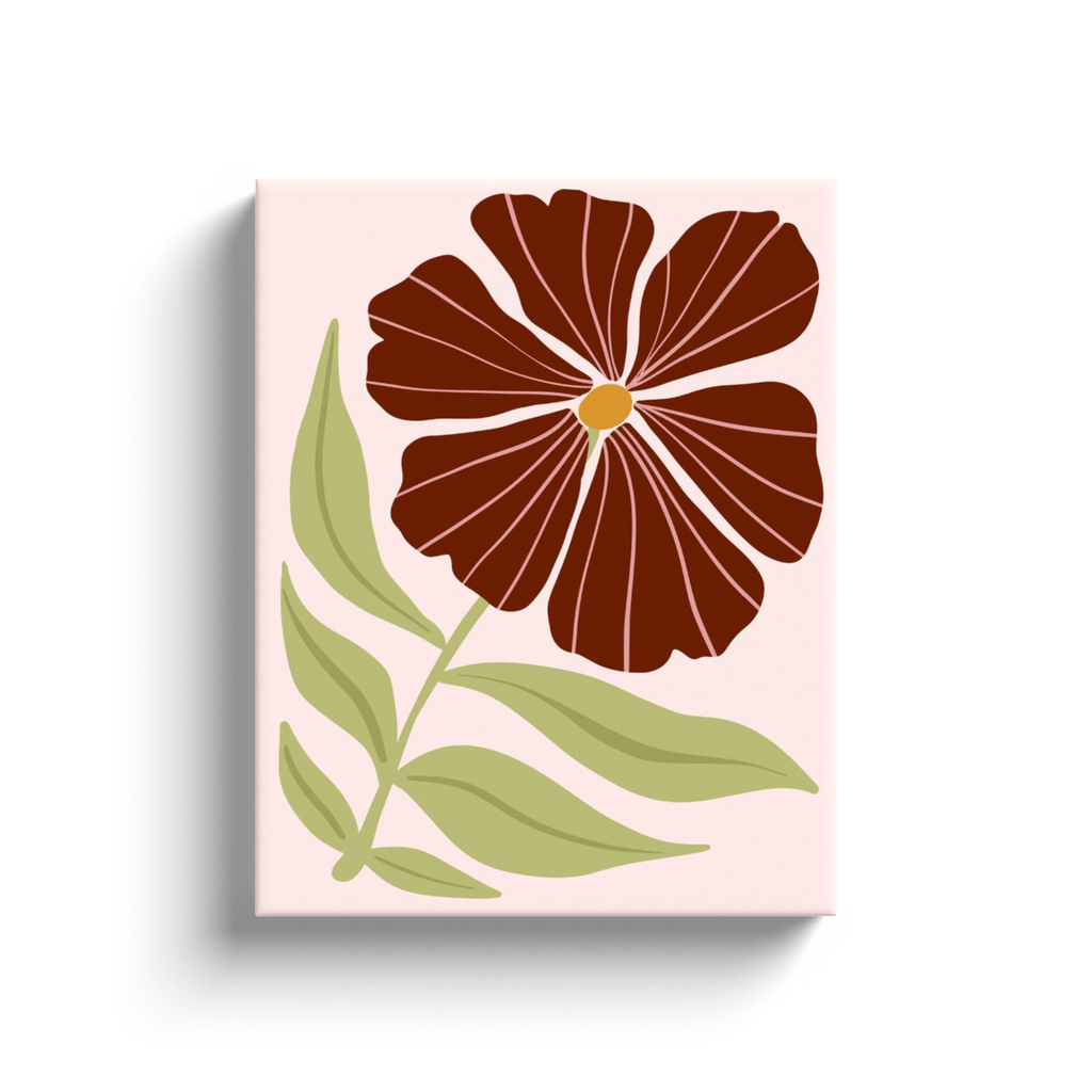 BOHO Flowers Style 6 - Canvas Wraps