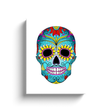 Load image into Gallery viewer, Blue Mask (Day Of The Dead) - Canvas Wraps
