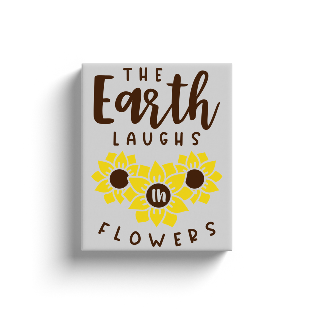 The Earth Laughs - Canvas Wraps