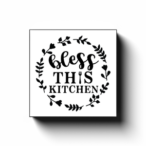 Bless This Kitchen - Canvas Wraps