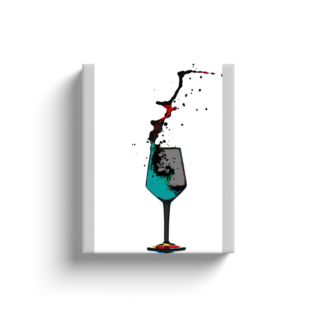 Wine Splash - Canvas Wraps