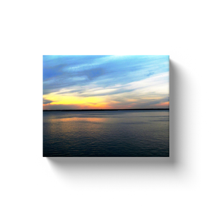 Multicolor Sunset Over The Bay - Canvas Wraps