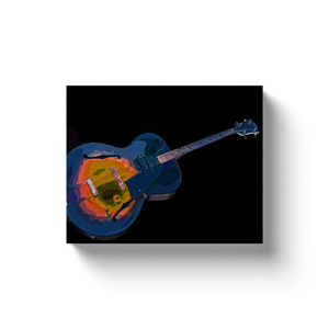 Blue Guitar - Canvas Wraps