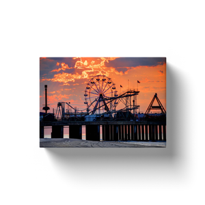 Amusement Park Atlantic City - Canvas Wraps