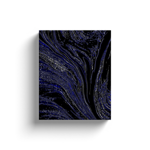 Blue Flow - Canvas Wraps